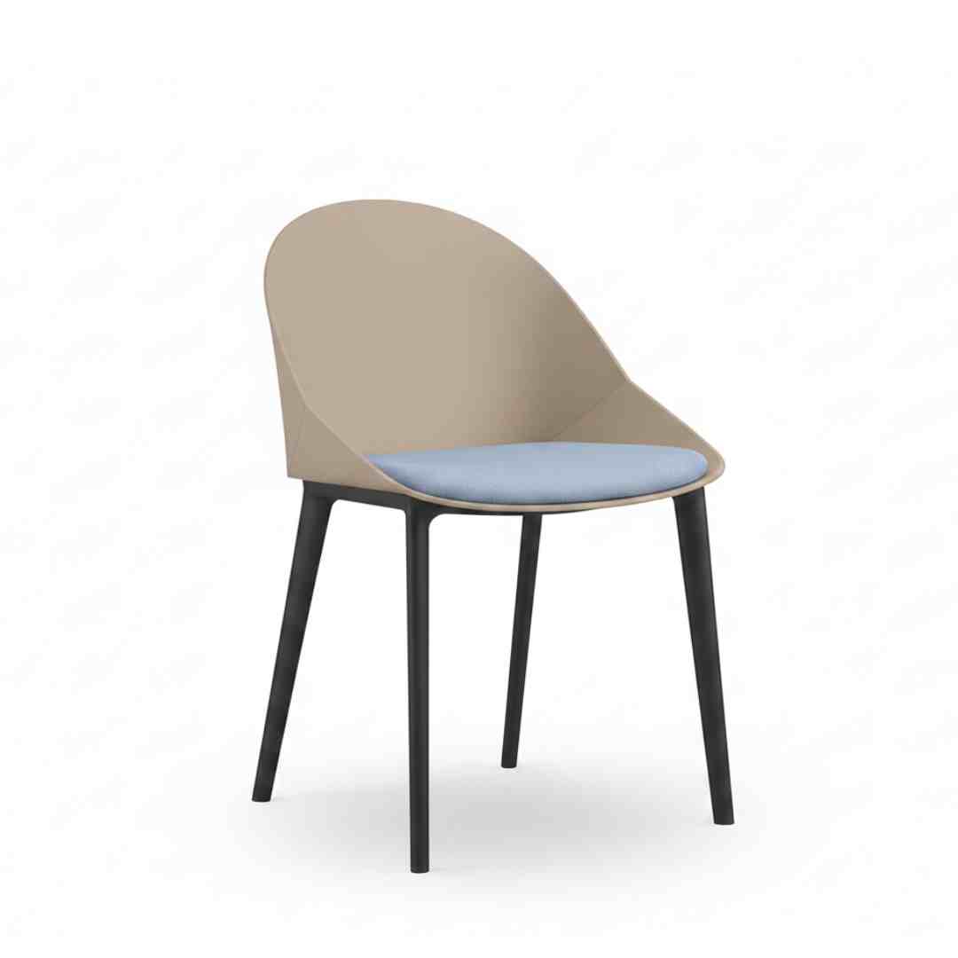 Papilion Upholstered Single Waiting Room Chair